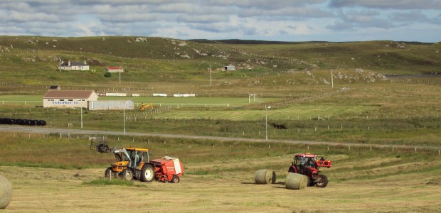 Silage making