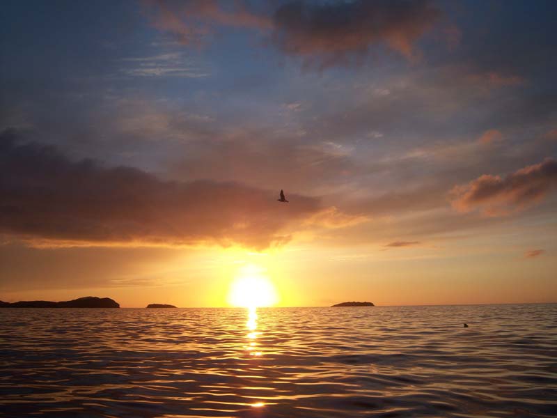 Sunset on Loch Roag